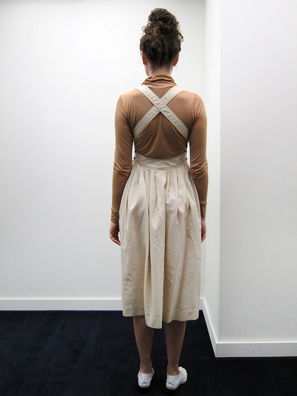 Electric Feathers Traveling Pinafore | Straw Electric Feathers Traveling Pinafore | Straw