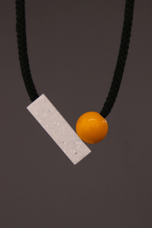 One We Made Earlier Josef Necklace Yellow One We Made Earlier Josef Necklace Yellow