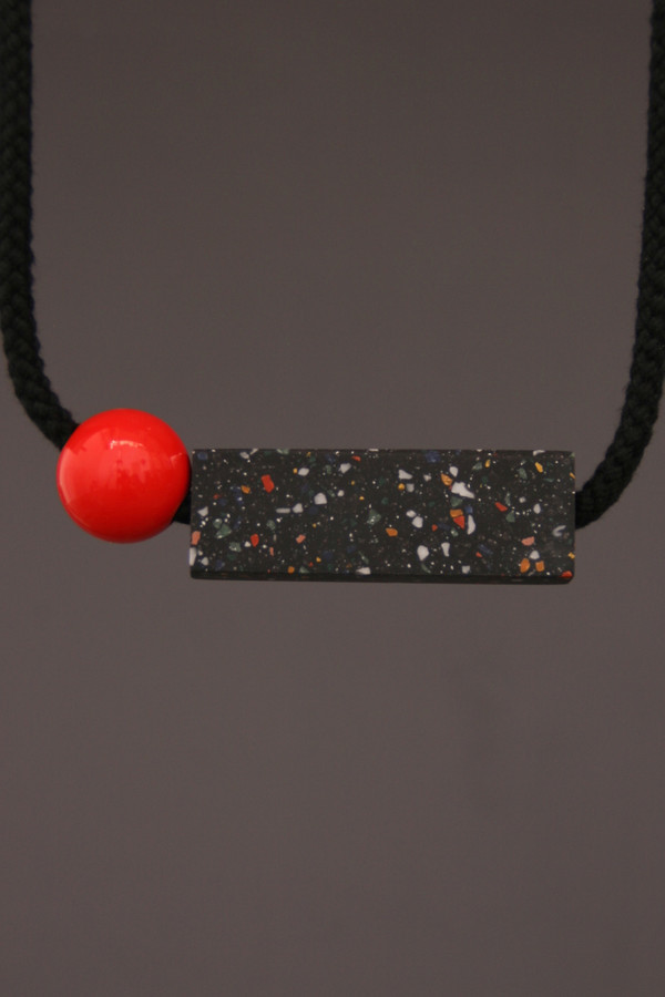 One We Made Earlier Stella Necklace Red One We Made Earlier Stella Necklace Red