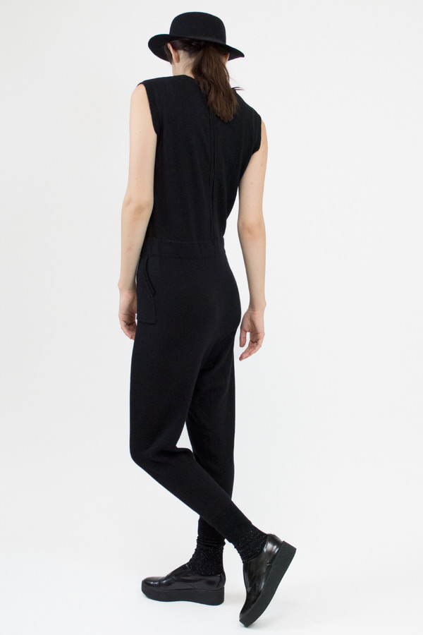 Micaela Greg Black Jumpsuit Micaela Greg Black Jumpsuit