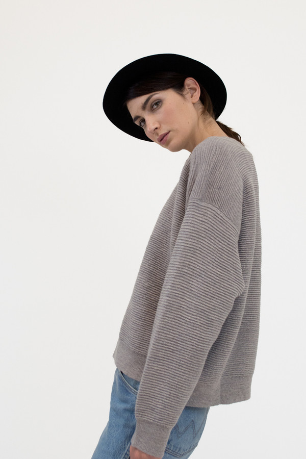 Moonlight Blue Ripple Sweater Moonlight Blue Ripple Sweater