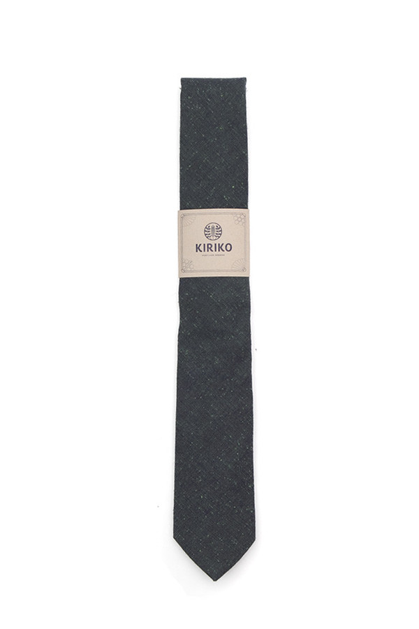 Kiriko Teal Chambray Tie Kiriko Teal Chambray Tie