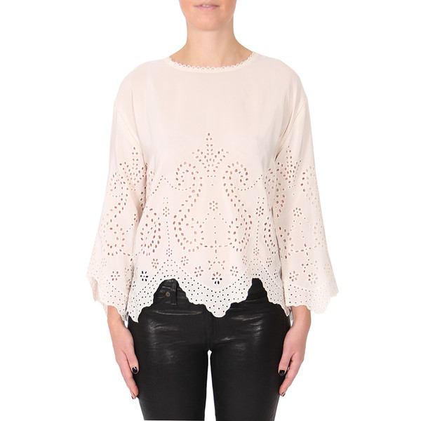 ULLA JOHNSON ALTHEA BLOUSE ULLA JOHNSON ALTHEA BLOUSE