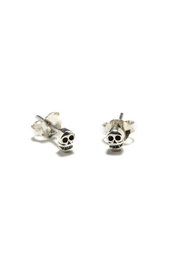 Bing Bang NYC Tiny Skull Studs Bing Bang NYC Tiny Skull Studs