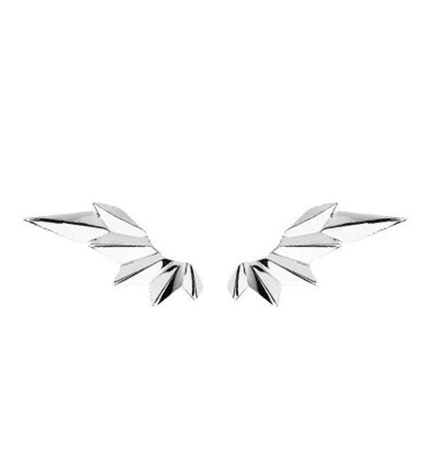 Maria Black Silver Wing Earring with Reverse Earring Maria Black Silver Wing Earring with Reverse Earring