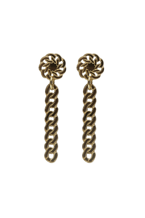 ISLYNYC Gold Chain Drop Earrings ISLYNYC Gold Chain Drop Earrings