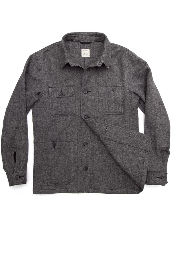John Blasioli x Bridge & Burn Wool Overshirt John Blasioli x Bridge & Burn Wool Overshirt