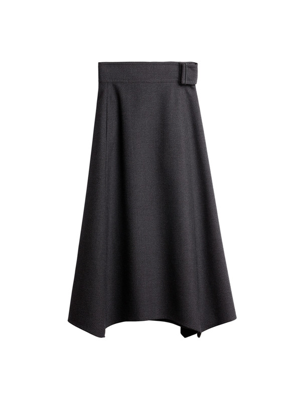 Butter Long High Waisted Skirt Slate Butter Long High Waisted Skirt Slate