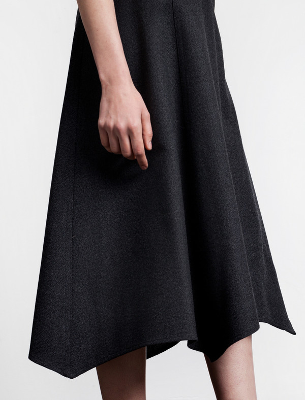 Butter Long High Waisted Skirt Slate Butter Long High Waisted Skirt Slate