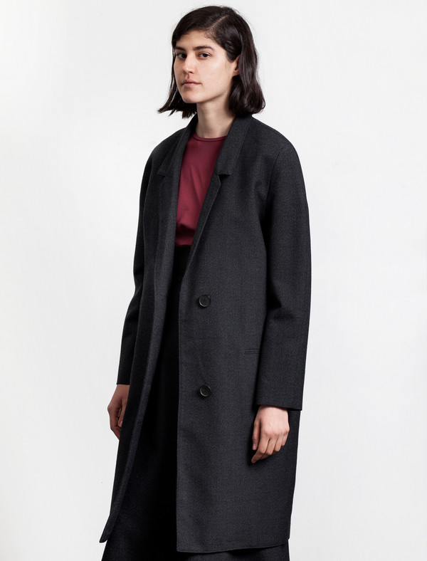 Lemaire Suit Coat Slate Lemaire Suit Coat Slate
