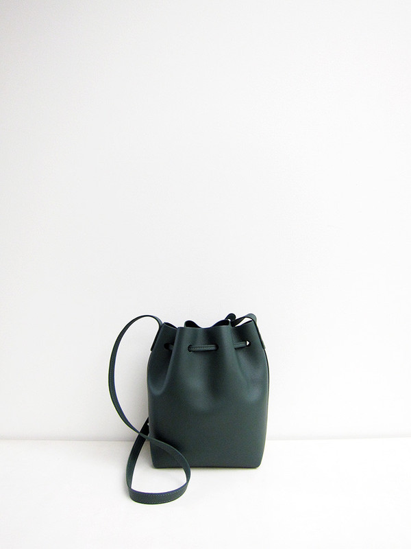 Mini Bucket Bag, Calf, Moss Mini Bucket Bag, Calf, Moss
