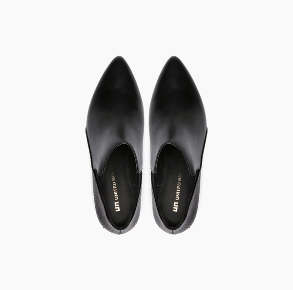 United Nude Jacky Mid Black Snake United Nude Jacky Mid Black Snake