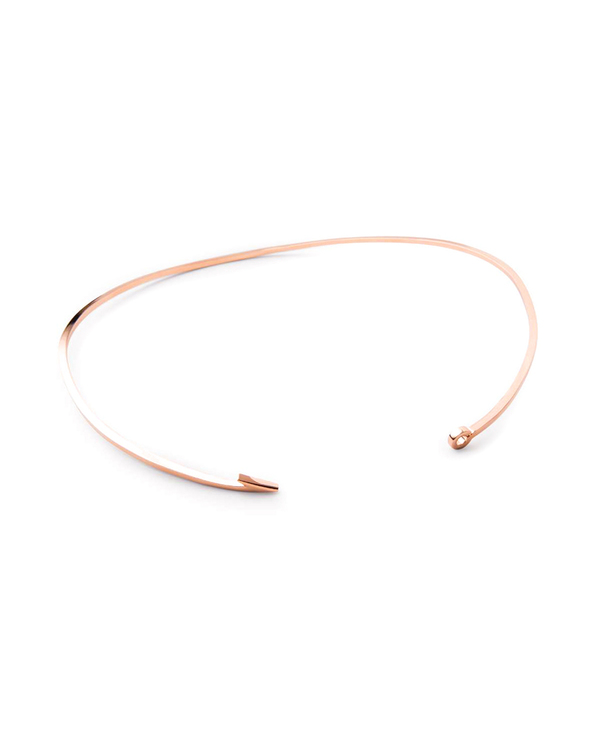 Miansai Thin Rose Gold Fish Hook Necklace Miansai Thin Rose Gold Fish Hook Necklace