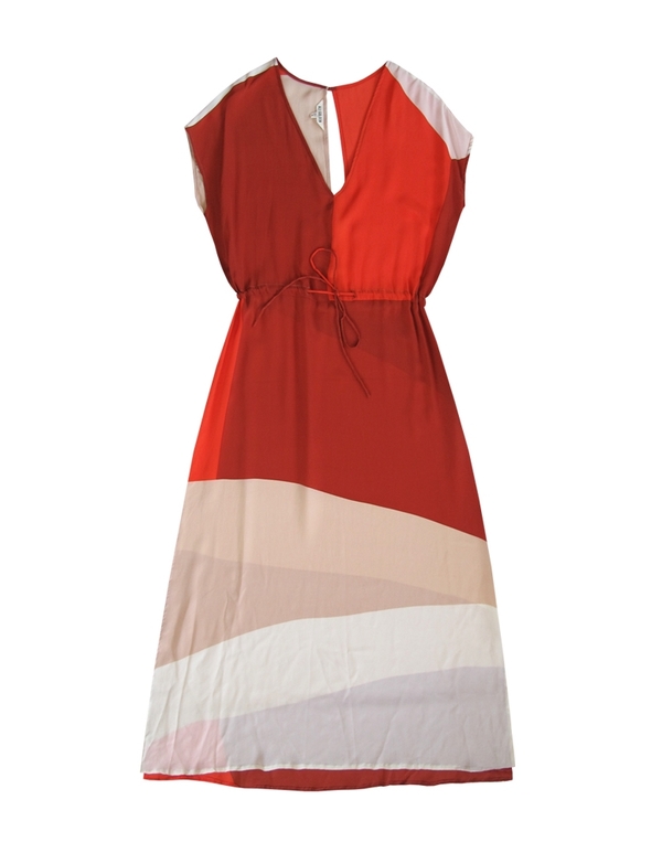 ALI GOLDEN DRAWSTRING DRESS - REDS ALI GOLDEN DRAWSTRING DRESS - REDS