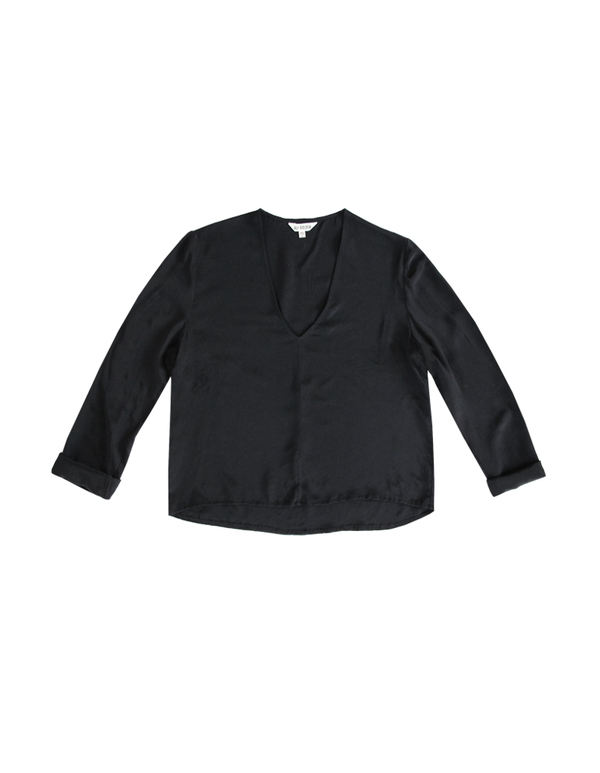 ALI GOLDEN LONG SLEEVE TOP - BLACK ALI GOLDEN LONG SLEEVE TOP - BLACK