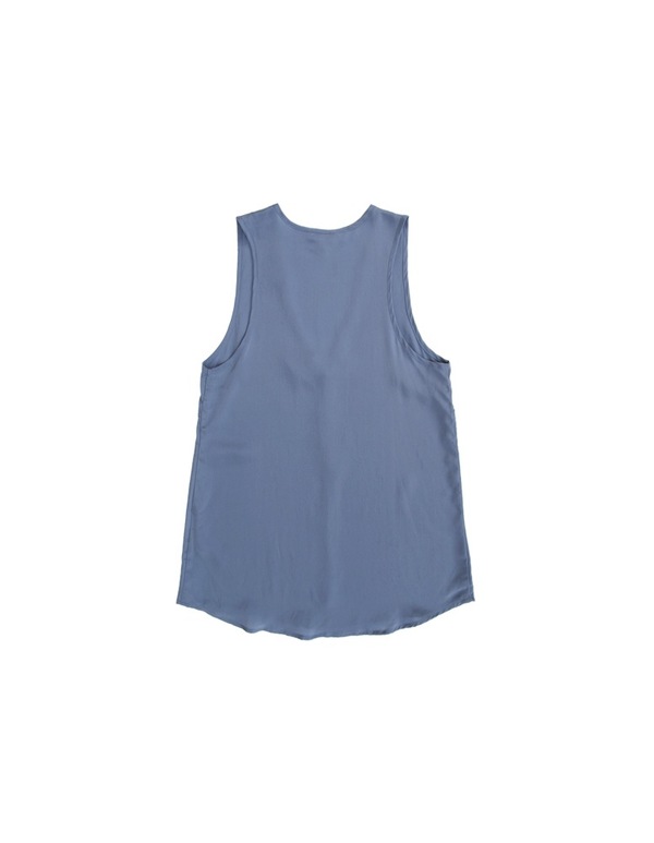 ALI GOLDEN V-NECK TANK - BLUE ALI GOLDEN V-NECK TANK - BLUE