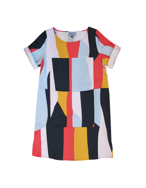 Dusen Dusen SUPER CHECK DRESS - SWATCH Dusen Dusen SUPER CHECK DRESS - SWATCH