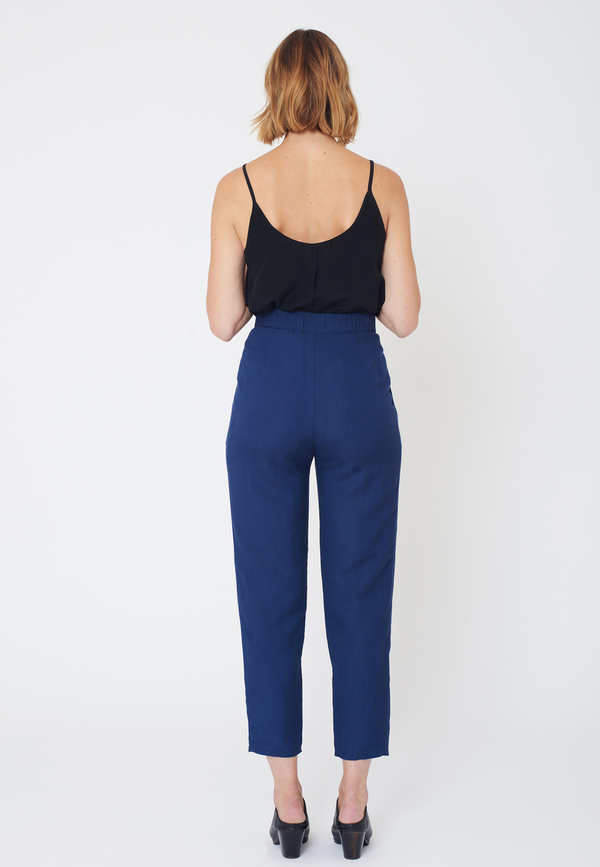 First Rite HIGH RISE TROUSER - BLACK First Rite HIGH RISE TROUSER - BLACK