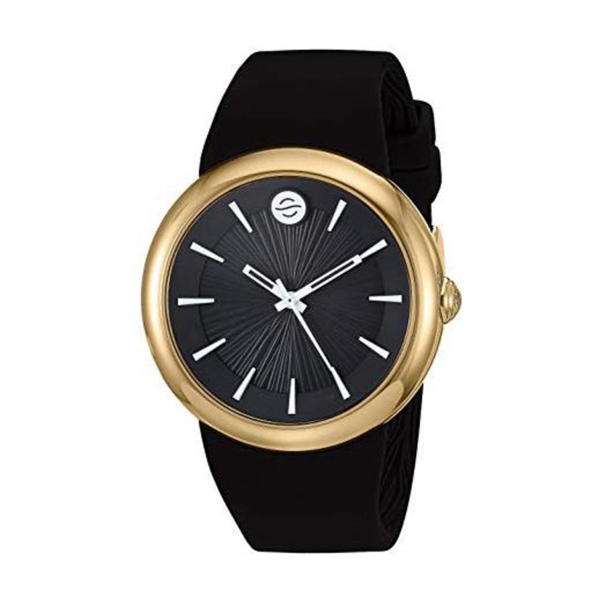 Unisex Philip Stein Fruitz Sport Watch with White Dial and Black Strap