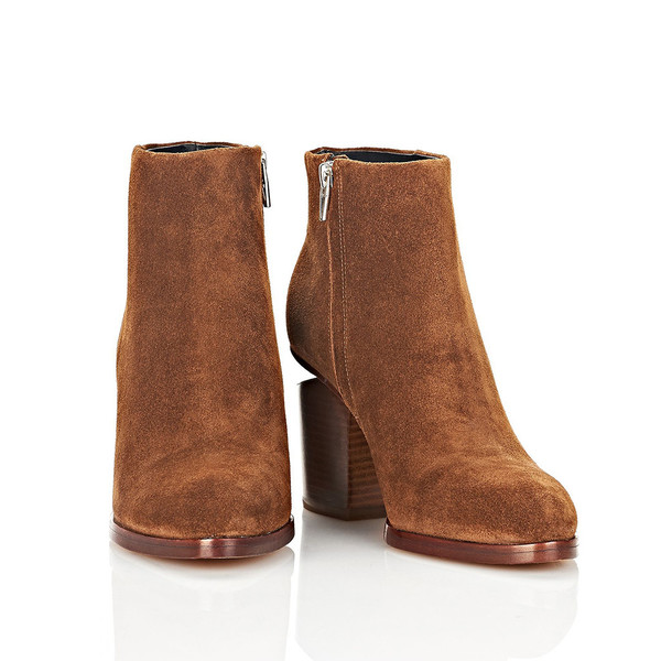 T By Alexander Wang GABI SUEDE BOOTIE WITH RHODIUM T By Alexander Wang GABI SUEDE BOOTIE WITH RHODIUM