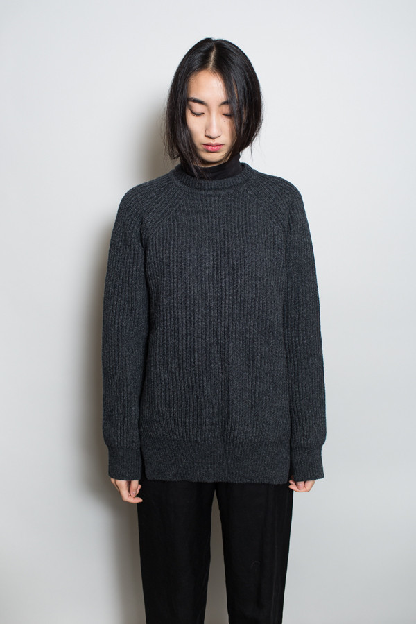 Achro Chunky Knit Round Neck Sweater Achro Chunky Knit Round Neck Sweater