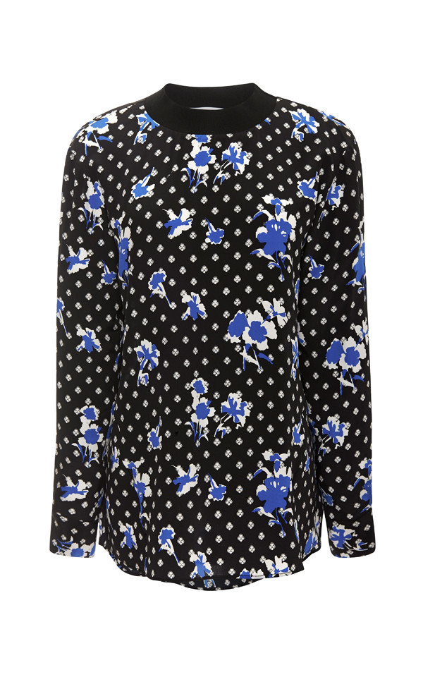 Thakoon Addition Floral Crewneck Top Thakoon Addition Floral Crewneck Top