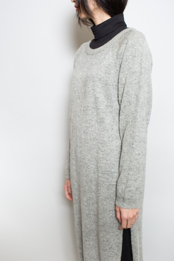Achro Side Slit Sweater Dress Achro Side Slit Sweater Dress