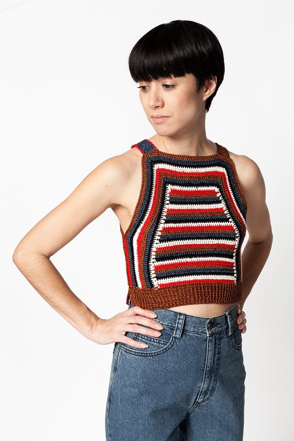 Rachel Comey Crochet Cropped Tank Rachel Comey Crochet Cropped Tank