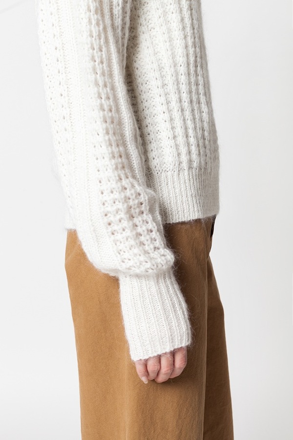 Demylee Tagan Turtleneck - ivory Demylee Tagan Turtleneck - ivory