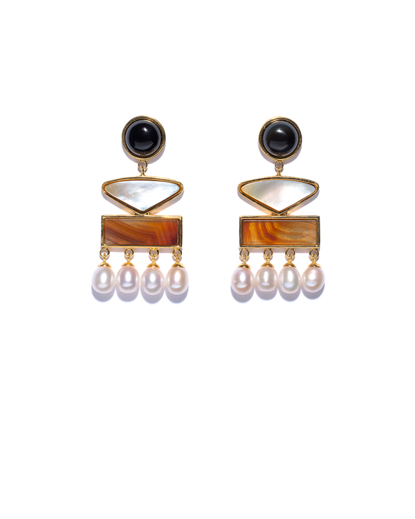 Lizzie Fortunato Coconut Grove Earrings Lizzie Fortunato Coconut Grove Earrings