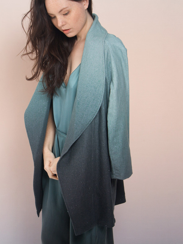 Calico x Swords-Smith x Print All Over Me Aurora Linen Cocoon Calico x Swords-Smith x Print All Over Me Aurora Linen Cocoon