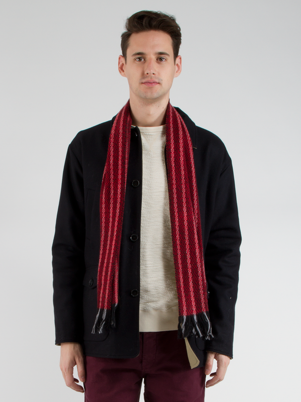 The Dunlap Weavers Calvary Cashmere Scarf The Dunlap Weavers Calvary Cashmere Scarf