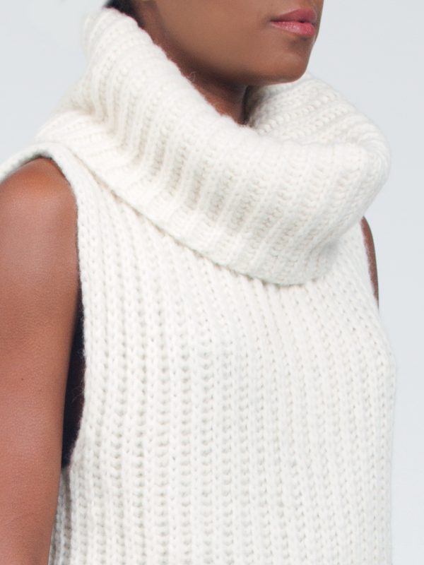 Pari Desai Cowl Layering Vest Pari Desai Cowl Layering Vest