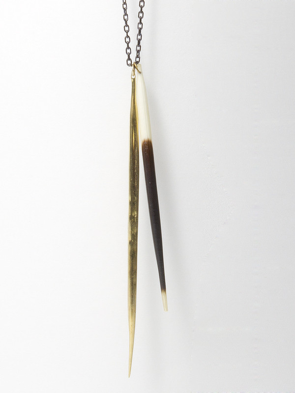 K/ller Double Quill Necklace K/ller Double Quill Necklace