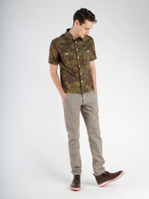 Men's swords-smith Evan Camp Shirt - Floral Camo Men's swords-smith Evan Camp Shirt - Floral Camo