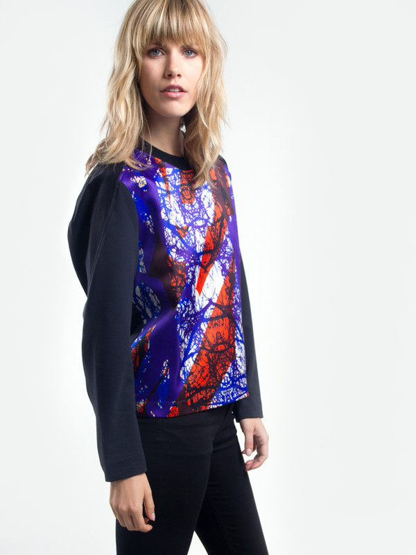Risto Front Panel Sweatshirt Risto Front Panel Sweatshirt