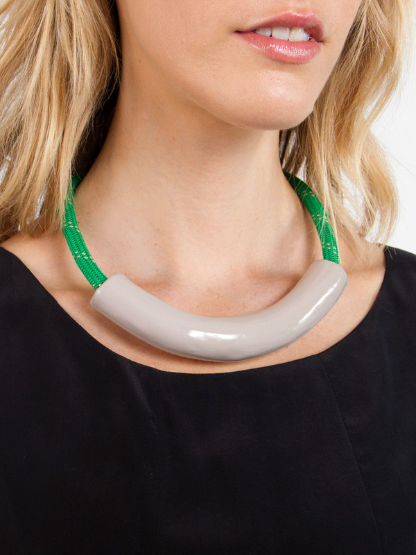 Kelly Green Rollo Necklace Kelly Green Rollo Necklace