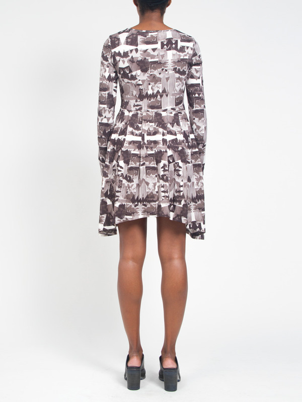 R/H Magic Moments Dress Library Print R/H Magic Moments Dress Library Print