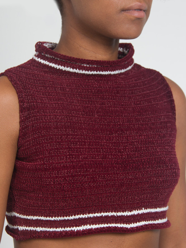 giu giu Mo Mock Neck giu giu Mo Mock Neck