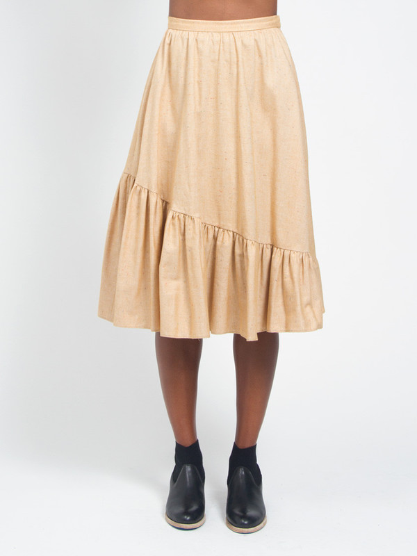 Litke Nora Skirt Yellow Litke Nora Skirt Yellow