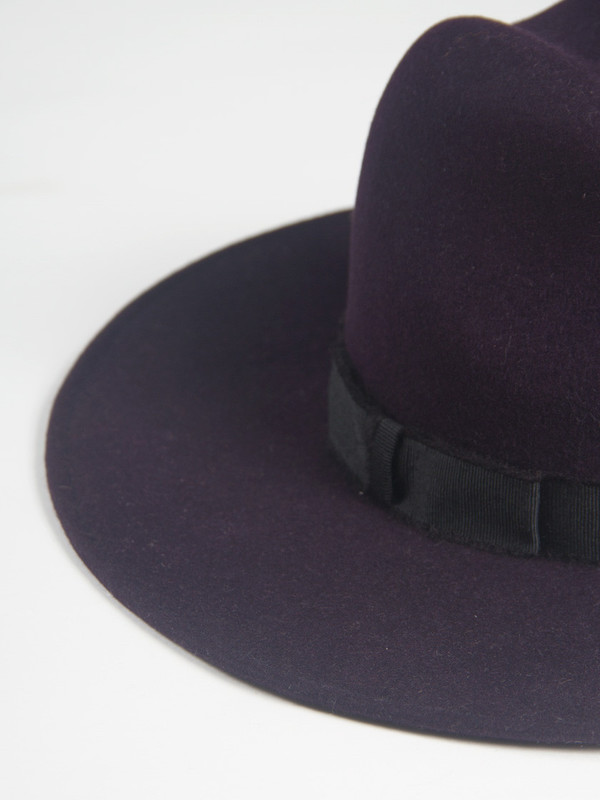 Yestadt Millinery Peaks Hat Purple Yestadt Millinery Peaks Hat Purple