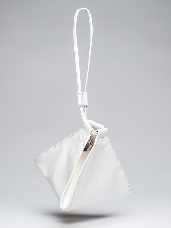 AANDD Pyramid Pouch White AANDD Pyramid Pouch White