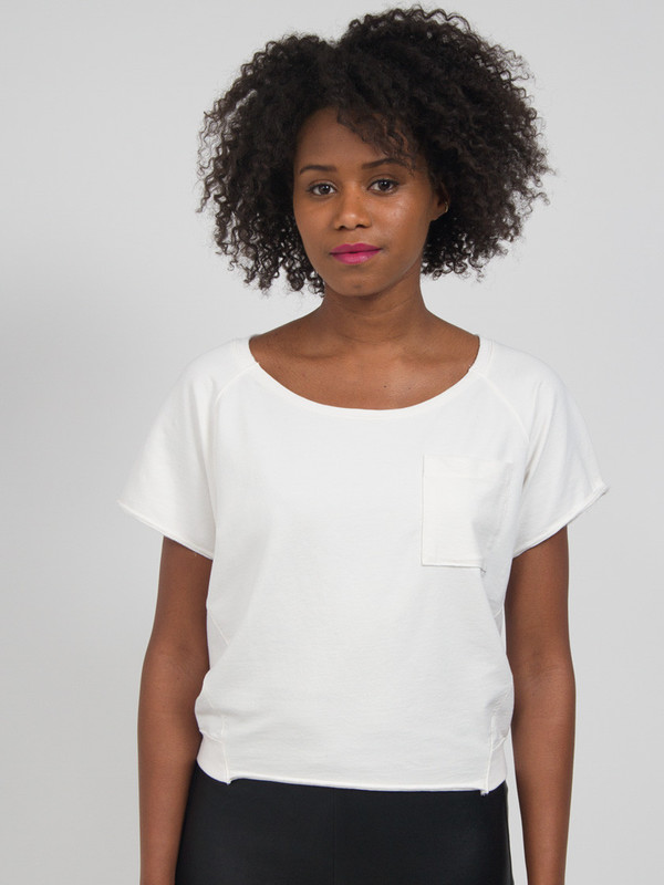 Skin Sweatshirt Tee Hemp White Skin Sweatshirt Tee Hemp White