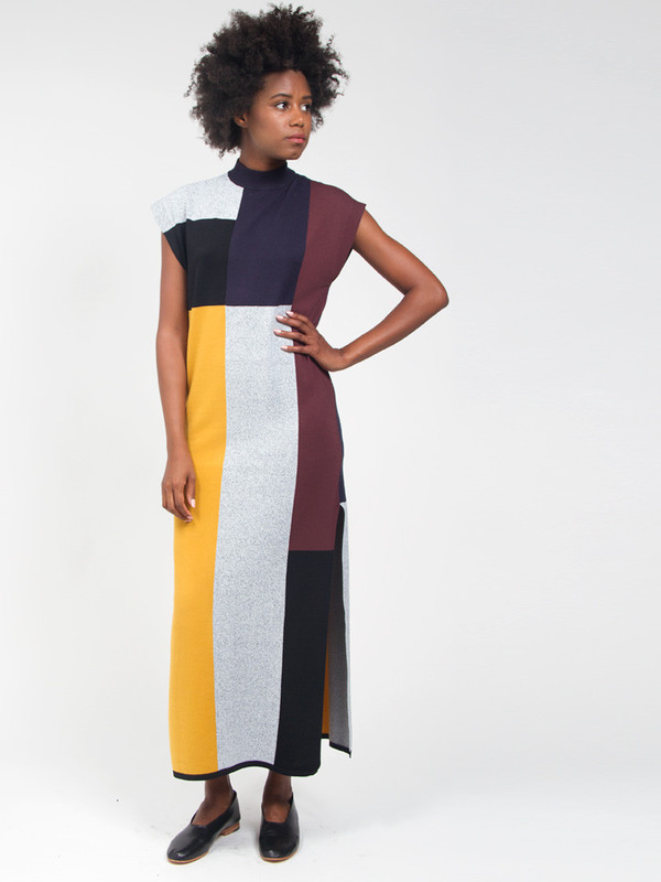 Vera Geo Column Dress Vera Geo Column Dress