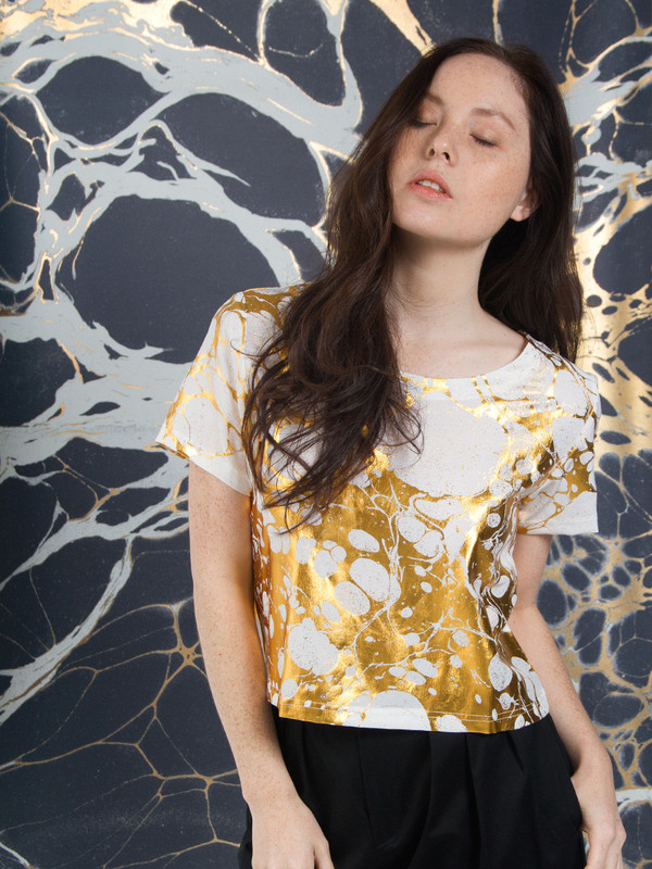 Calico x Swords-Smith x Print All Over Me Wabi Silk Tee Calico x Swords-Smith x Print All Over Me Wabi Silk Tee
