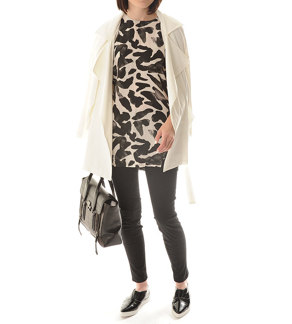 Shakuhachi Silk T-Shirt Dress Shakuhachi Silk T-Shirt Dress