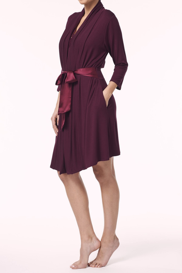 Fleurt 3/4 Sleeve Robe Fleurt 3/4 Sleeve Robe