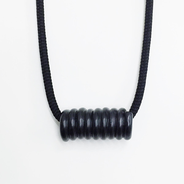 Aubrey Hornor Matte Coil Necklace Aubrey Hornor Matte Coil Necklace