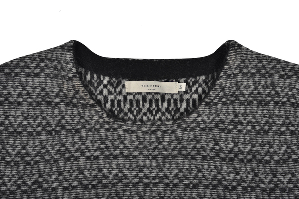 Unknown 7115 Textured Jacquard Sweater Unknown 7115 Textured Jacquard Sweater
