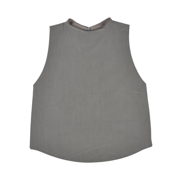 Kaarem Grey Petal Top Kaarem Grey Petal Top